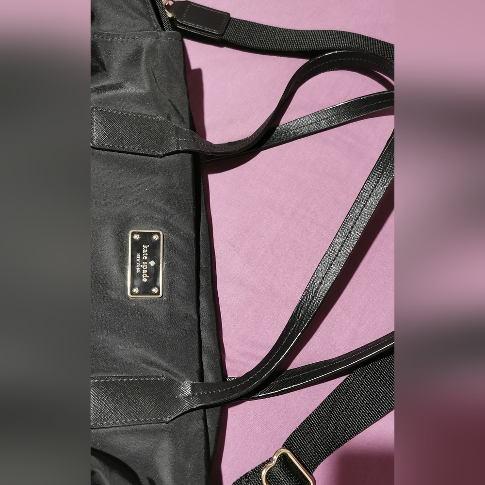 Kate Spade New York black baby diaper bag - Picture 3 of 7